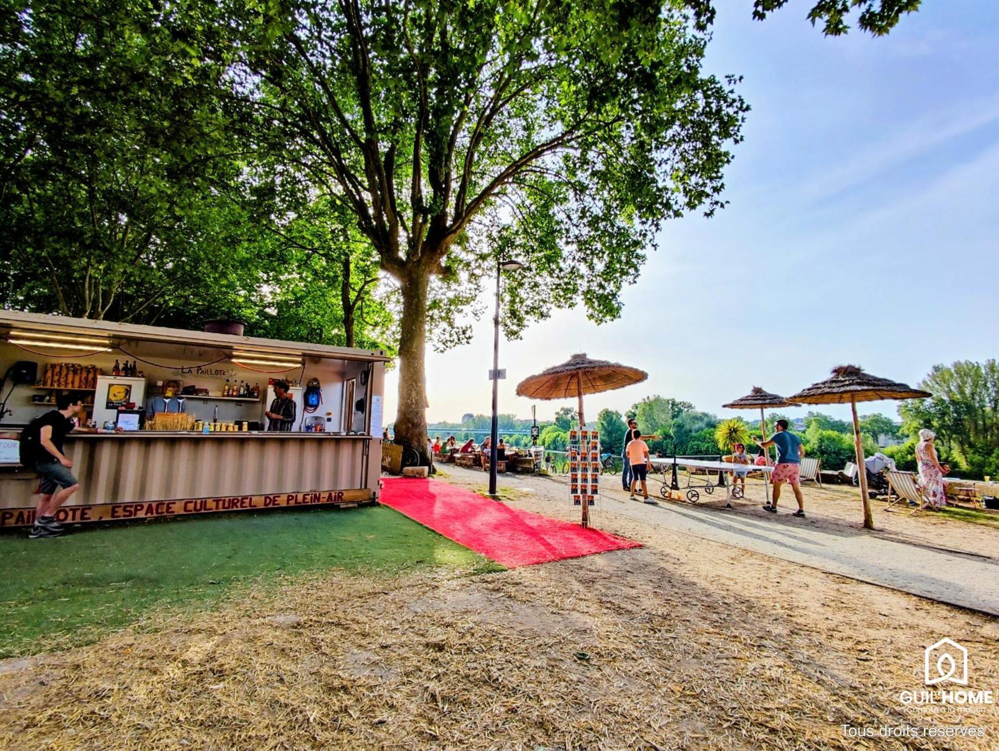 Terrasse Vegetalisee - Climatisation - Local Velo - Parking Gratuit Dans La Rue Orleans Bagian luar foto